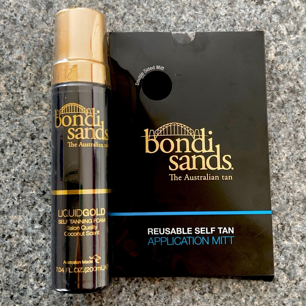 Bondi Sands Liquid Gold Self Tanner with Application Mitt